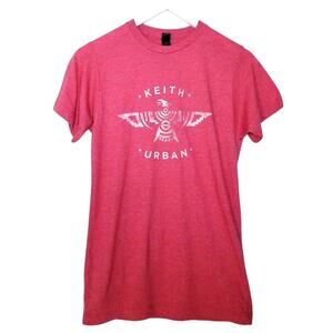 Keith Urban 2016 Ripcord Tour Women's Tultex Concert Tee T-Shirt - Small